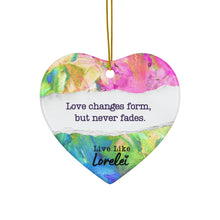 Load image into Gallery viewer, Live Like Lorelei Ceramic Ornaments