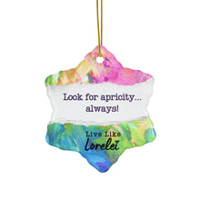 Load image into Gallery viewer, Live Like Lorelei Ceramic Ornaments