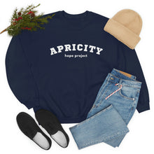 Load image into Gallery viewer, Apricity Hope Project Crewneck Sweatshirt