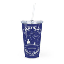 Load image into Gallery viewer, CUSTOM FOR J+L: Paradise Plastic Tumbler with Straw