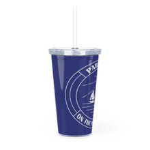 Load image into Gallery viewer, CUSTOM FOR J+L: Paradise Plastic Tumbler with Straw
