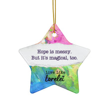 Load image into Gallery viewer, Live Like Lorelei Ceramic Ornaments
