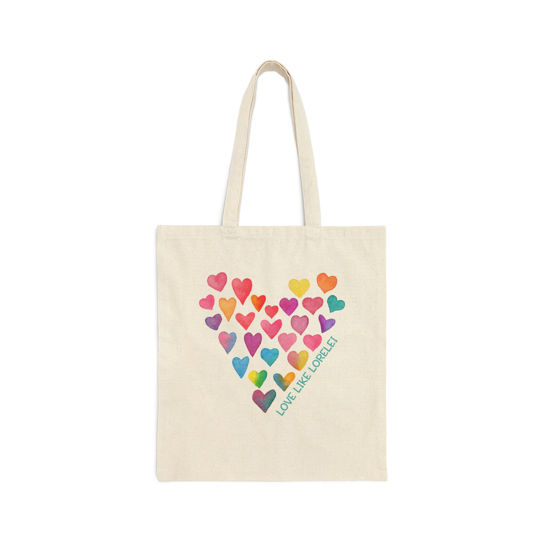 Love Like Lorelei Canvas Tote!