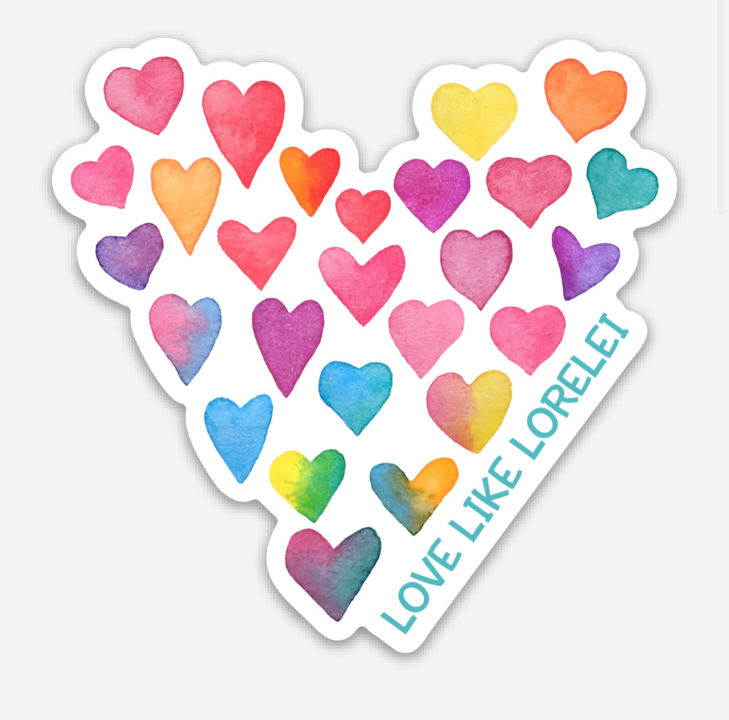 Love like Lorelei Sticker