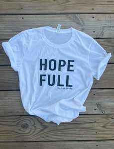 HOPE FULL Shirt - Adult - White