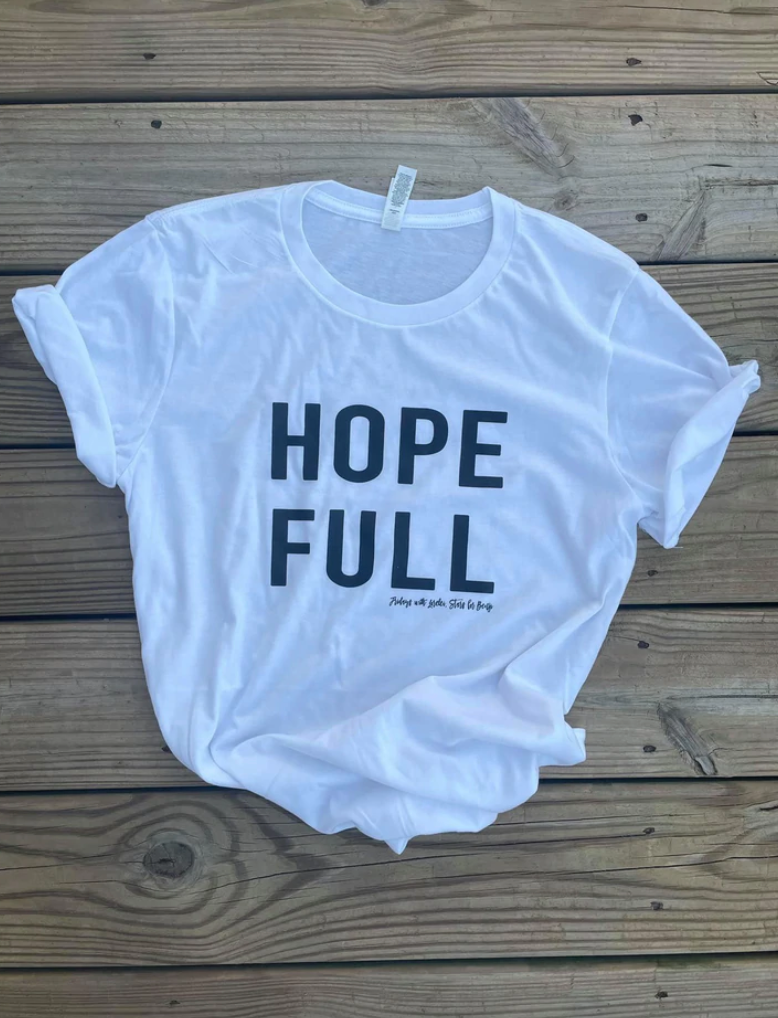 HOPE FULL Shirt - Adult - White